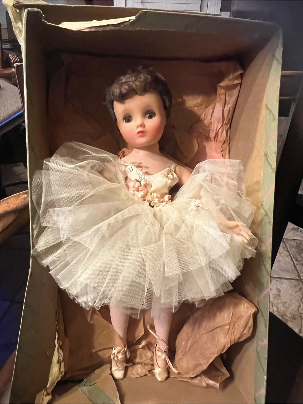 Vintage Madame Alexander Ballerina  Doll Elise 16”